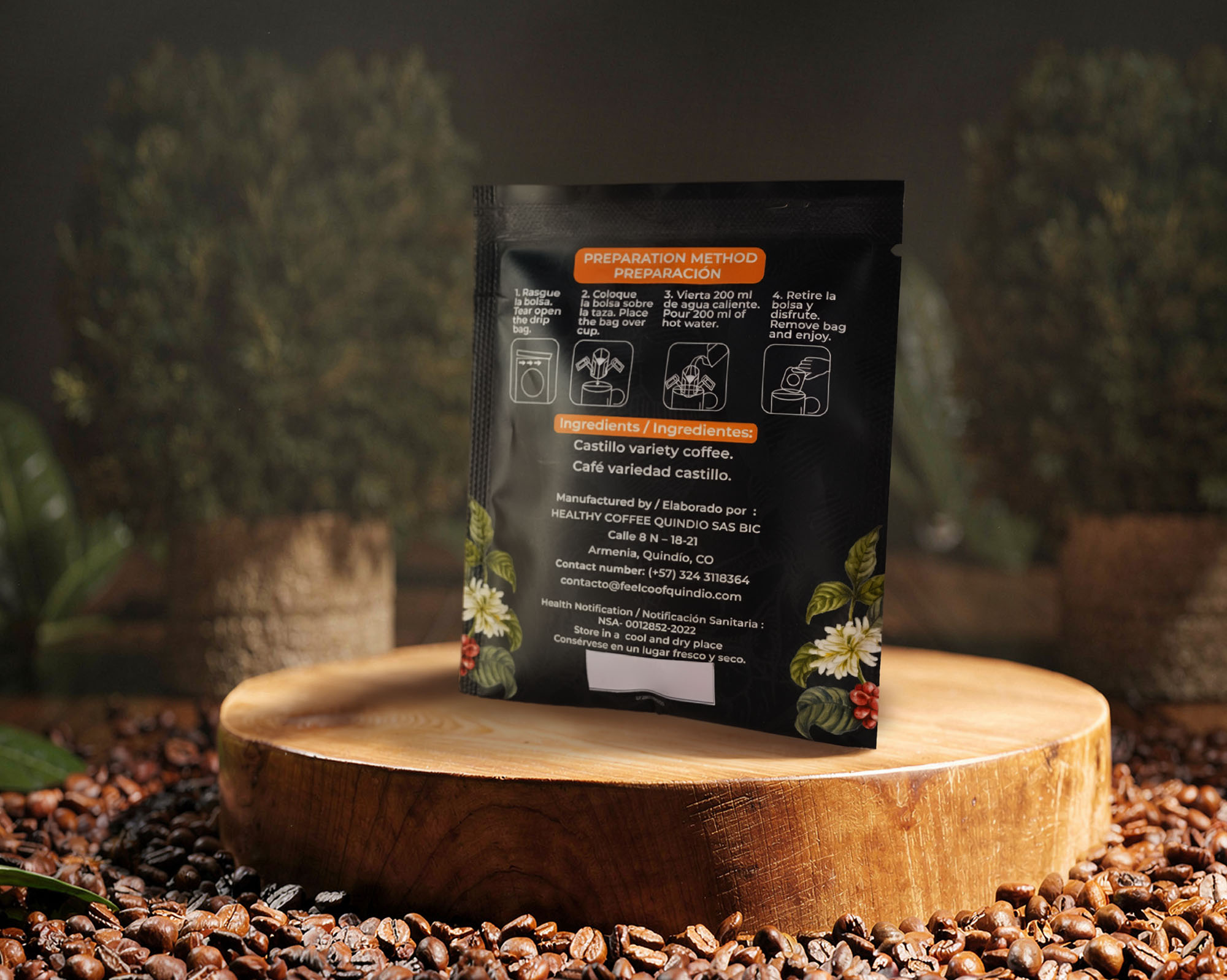 Caja x30 Drips Café Clásico / Classic Coffee